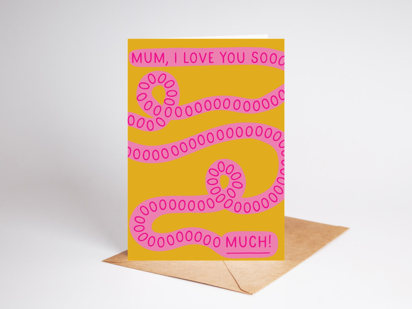 Mum Love | Bright Card to Celebrate Mums