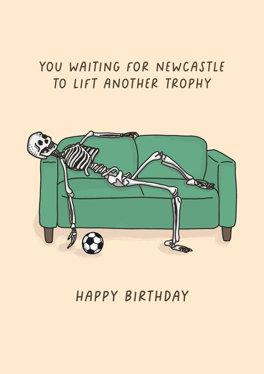 Personalised Football Team | Funny Football Fan Birthday Card