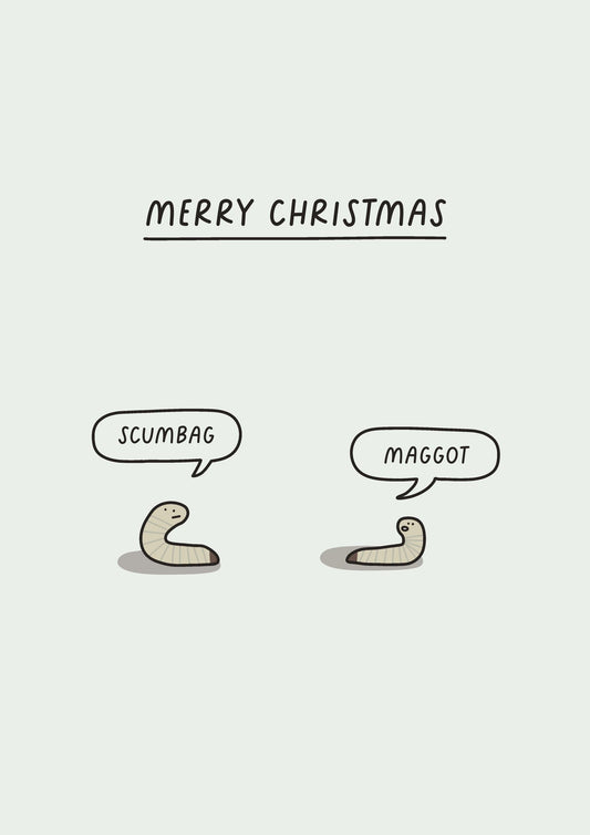 Scumbag, Maggot Christmas Song | Funny Christmas Card