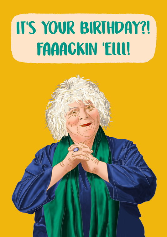 Miriam Margolyes - Faaakin 'Ell! | Funny Birthday Card