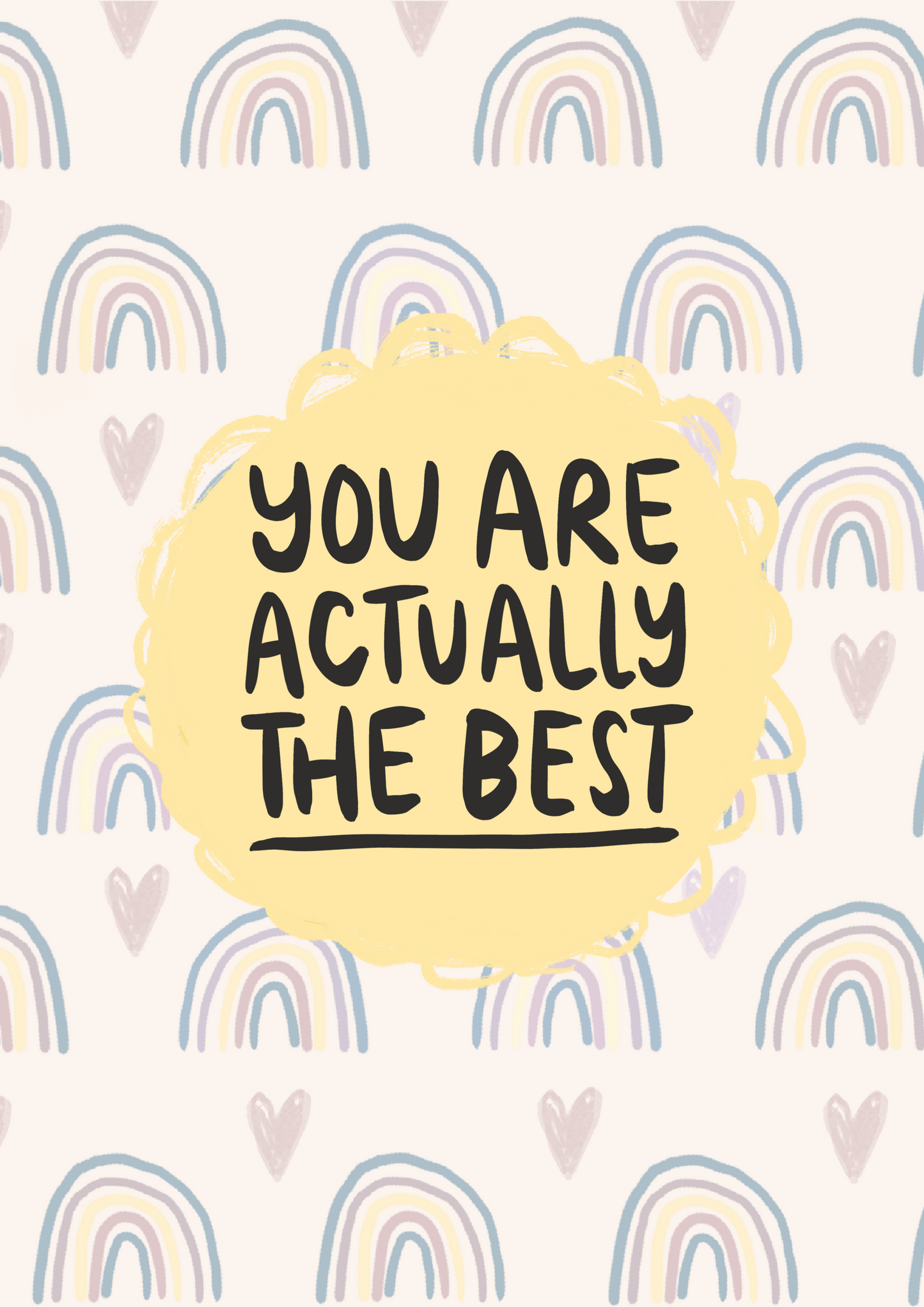 You Are Actually the Best | Celebration, Thank You & Appreciation