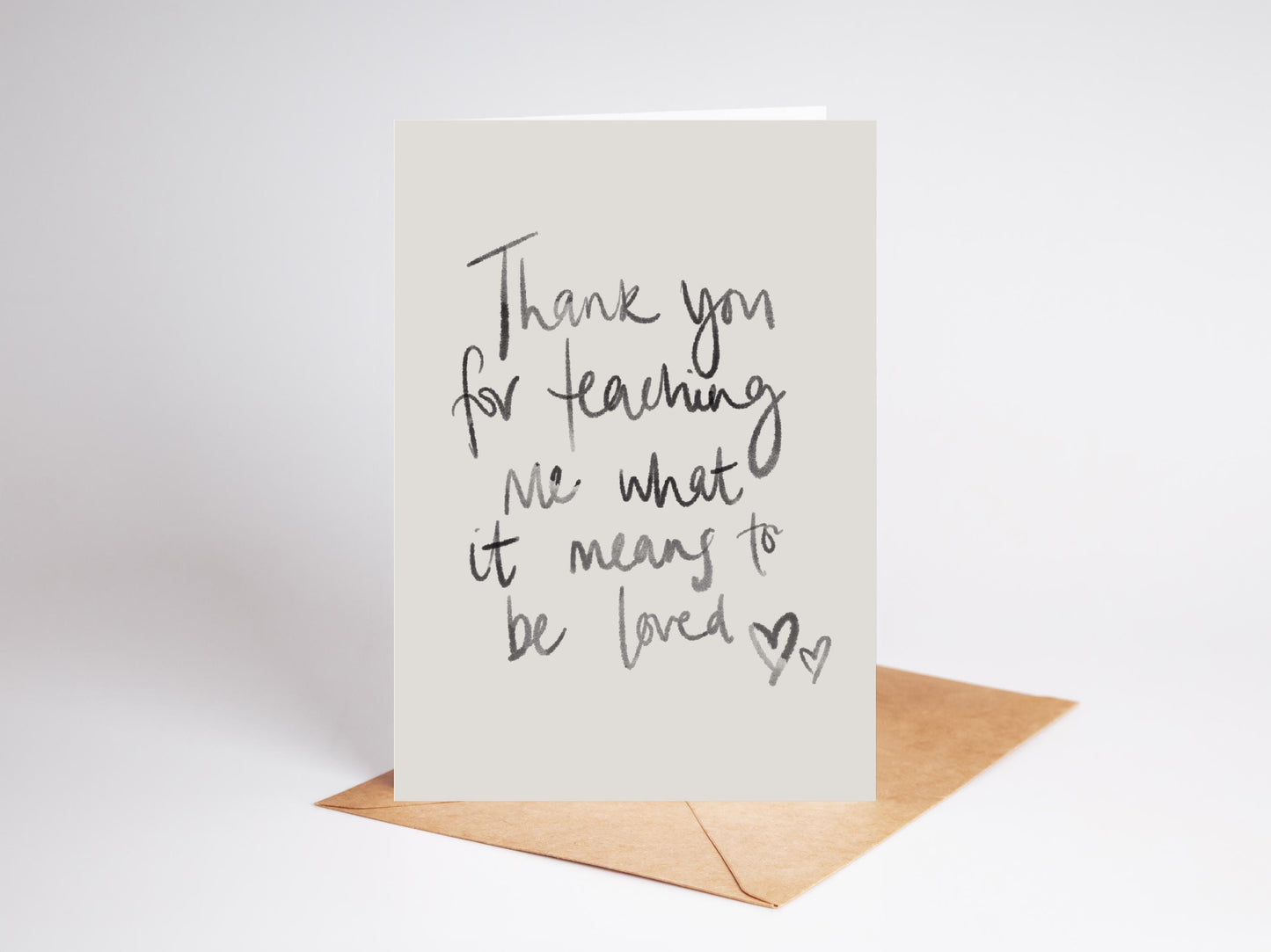 Heartfelt Thank You Card: Appreciation for Lovers and Partners
