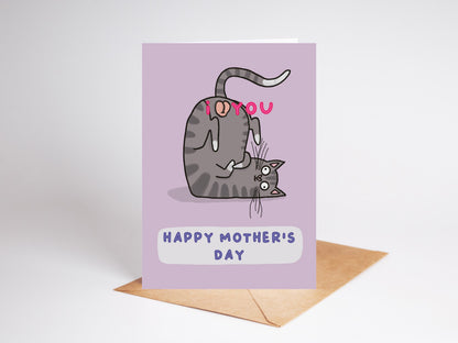 Funny Mothers Day Card | From The Cat