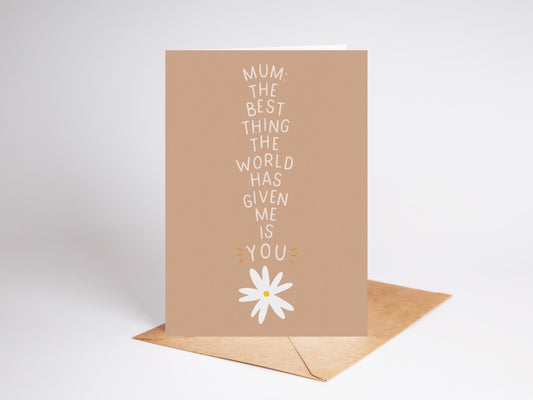 Card For Mum | Mums Birthday | Just Because | Mothers Day