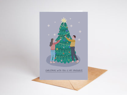 6 Christmas Card Multipack: Handmade Illustrated Greeting Cards