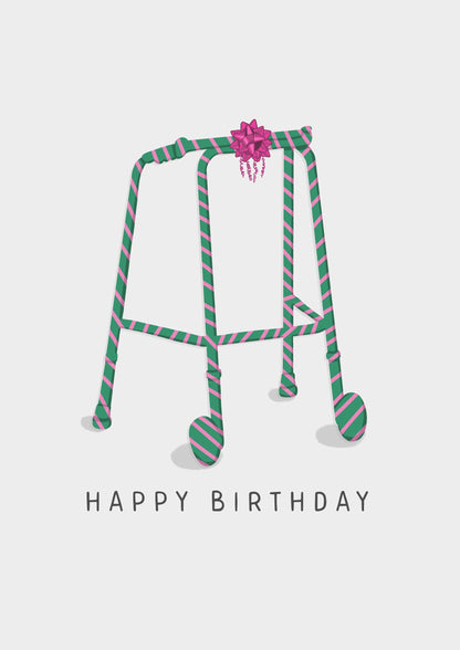 Zimmer Frame | Funny | Birthday Card