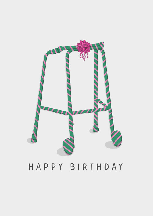 Zimmer Frame | Funny | Birthday Card
