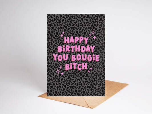 Bougie Bitch Birthday Card