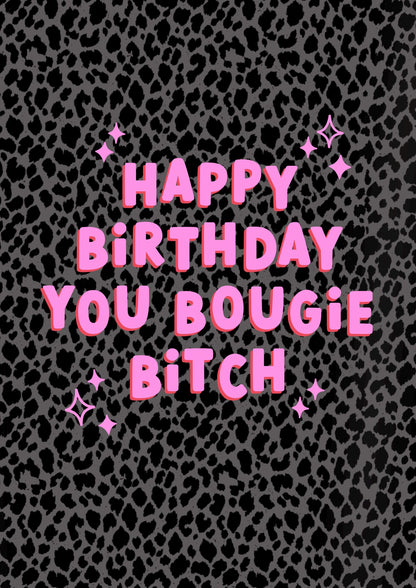 Bougie Bitch Birthday Card