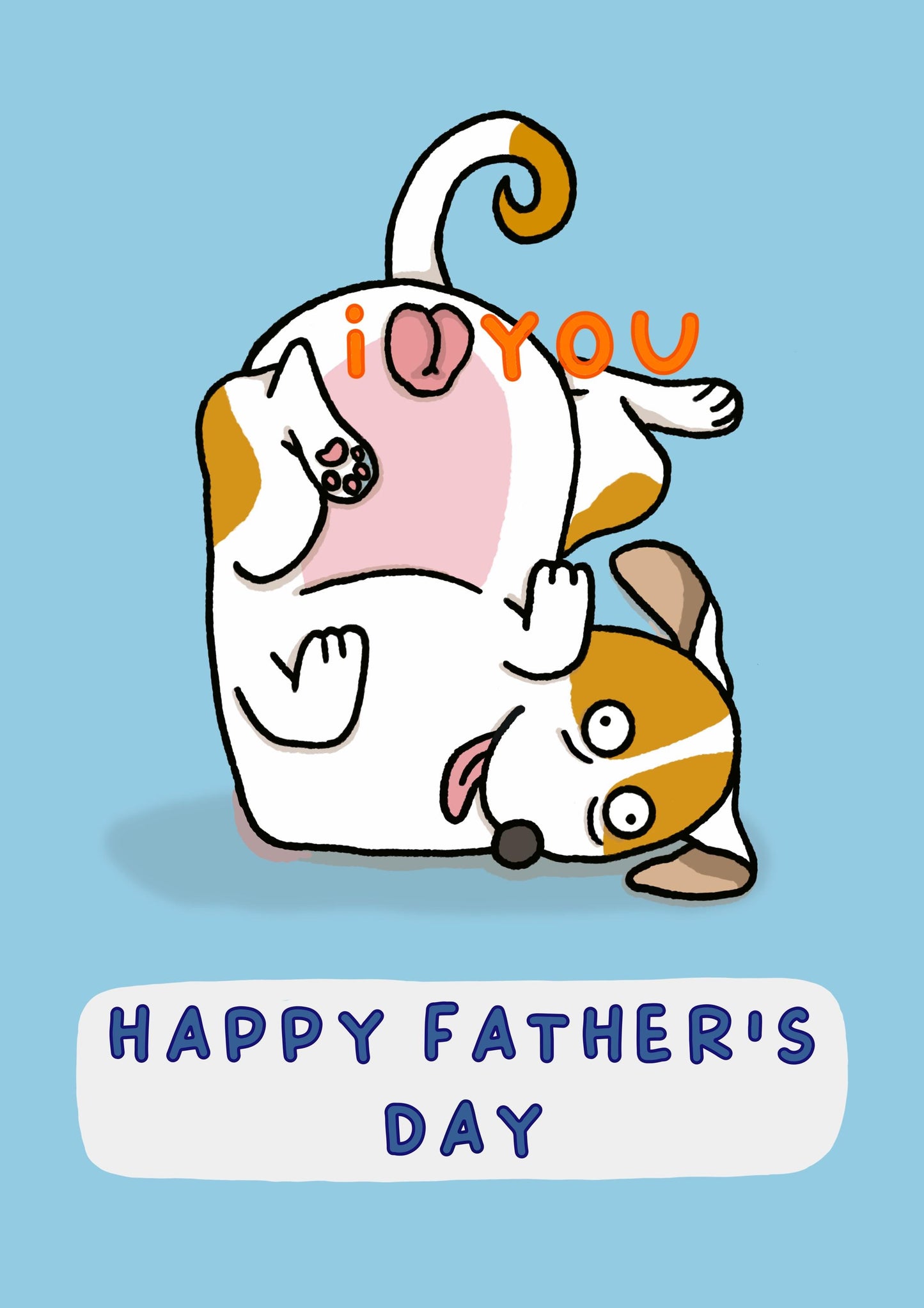 Hilarious Dog Dad | Fathers Day Card