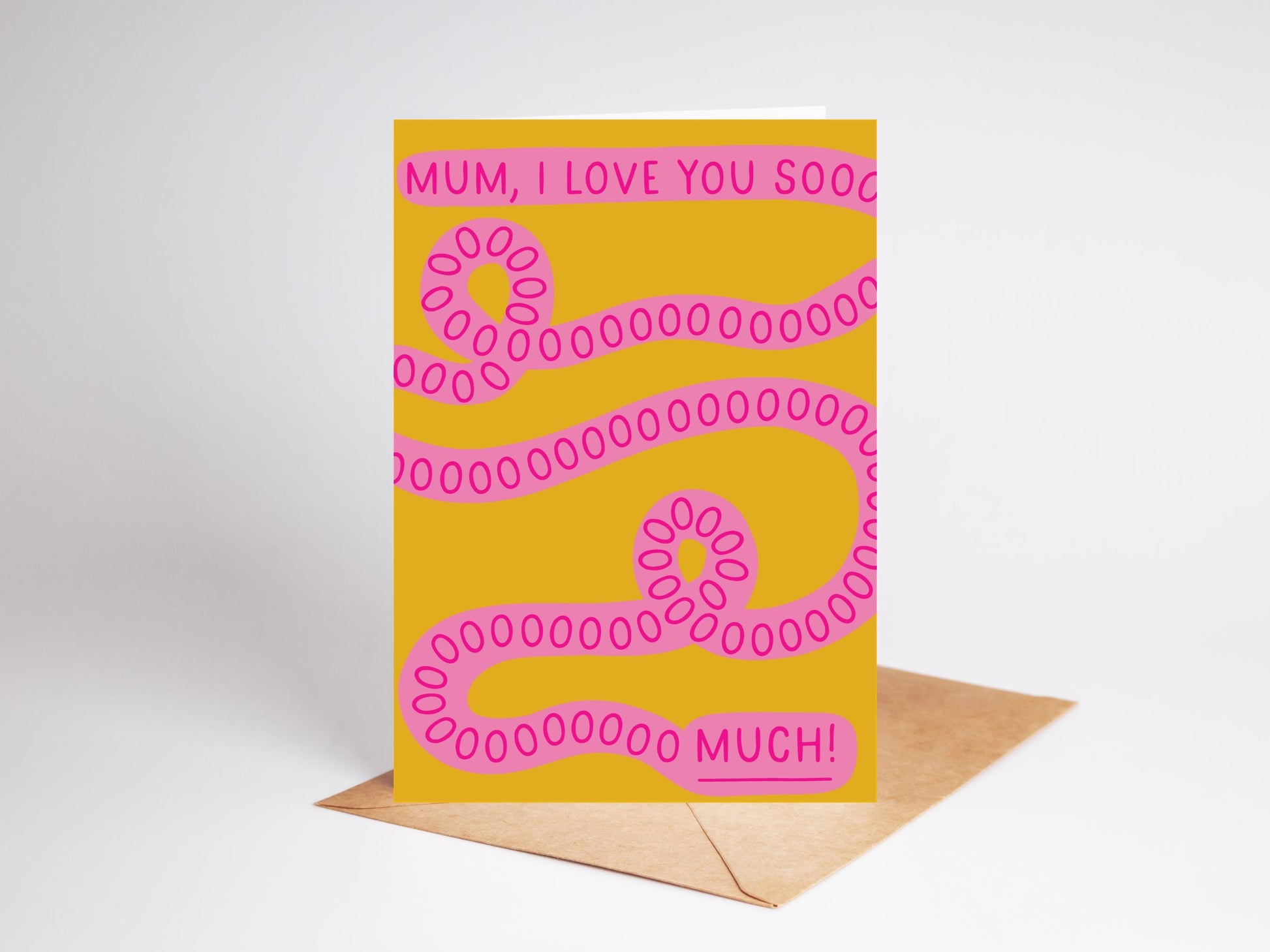 Mum Love | Bright Card to Celebrate Mums