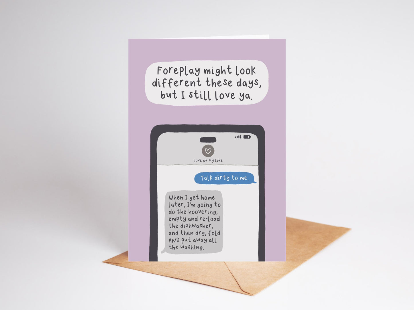 Funny Married Couple Anniversary or Valentines Card
