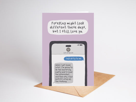 Funny Married Couple Anniversary or Valentines Card