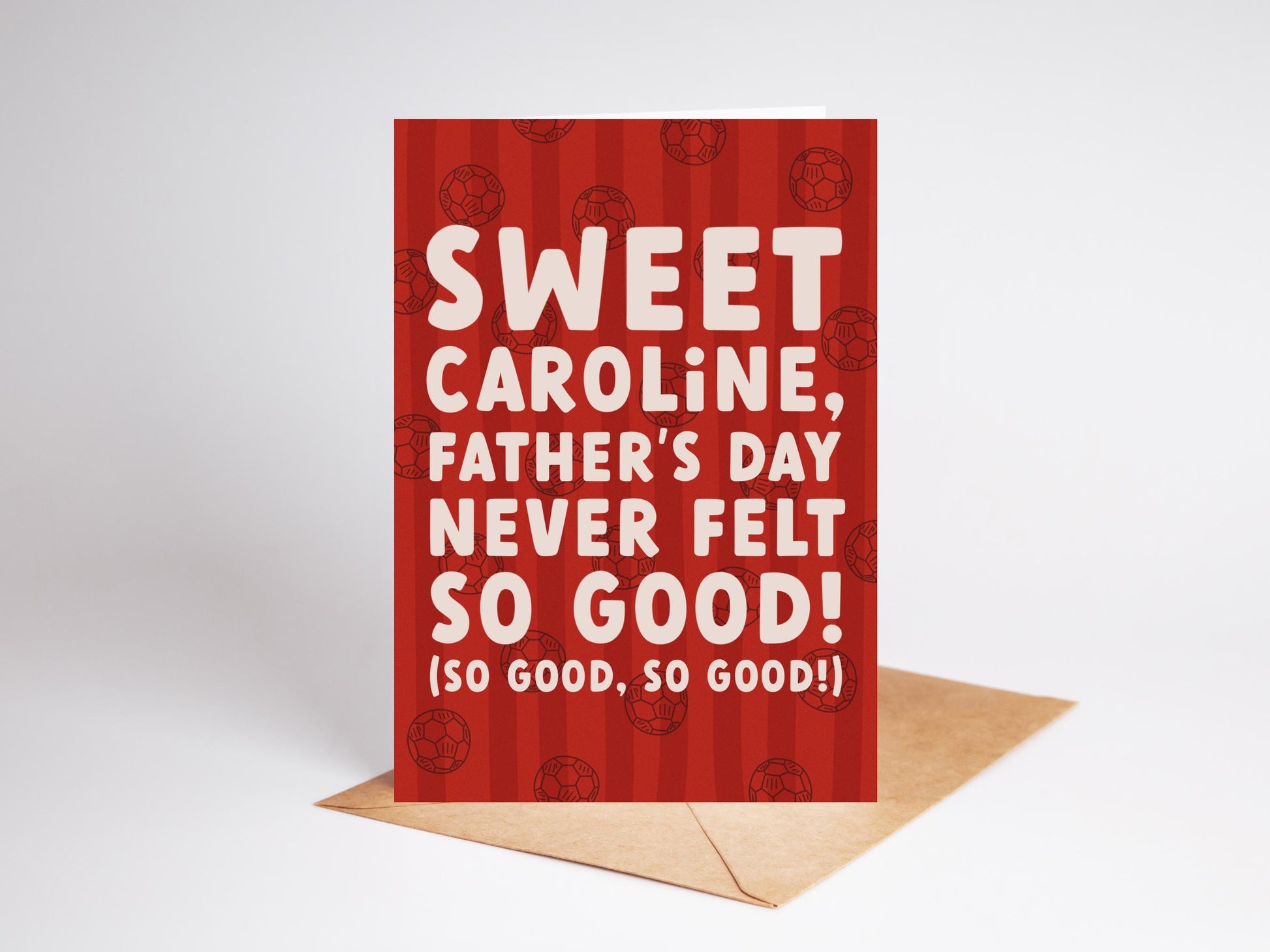 England Football Song | Sweet Caroline | Father's Day Card