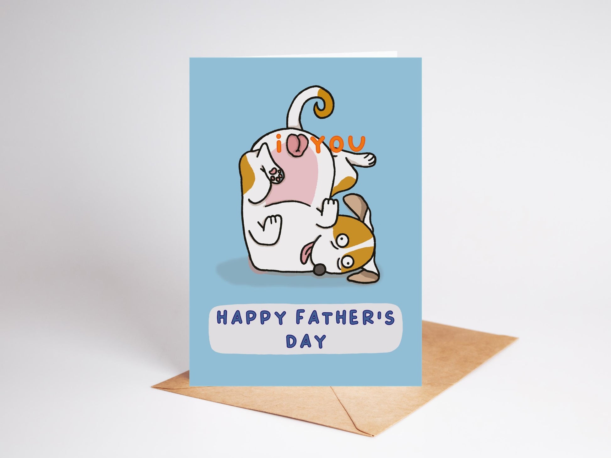 Hilarious Dog Dad | Fathers Day Card