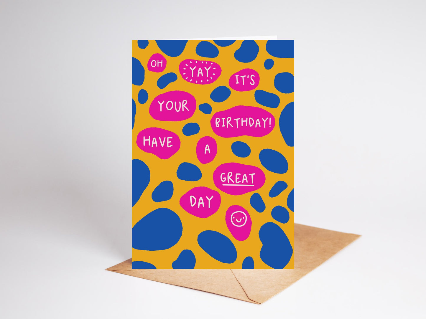 Quirky Bright Birthday Card